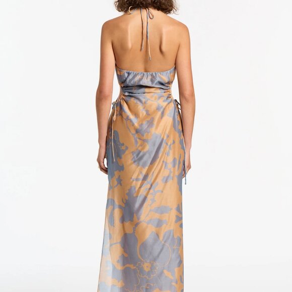 NWT - CORALIE HALTER MIDI DRESS - Picture 2 of 6